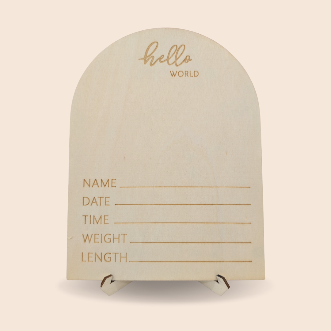 "Waiting to Meet You" Ultrasound Photo Frame