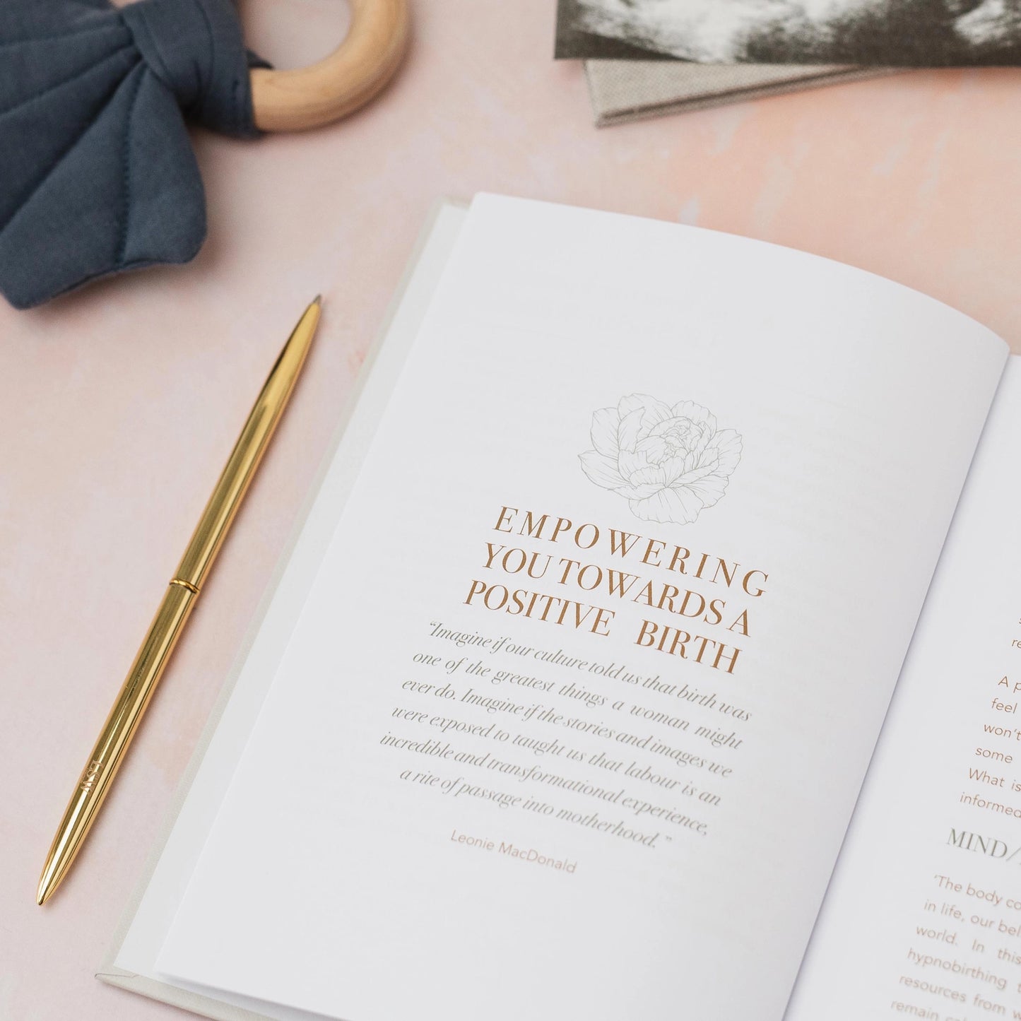 Mama Notes: Pregnancy Journal for Positive Birth