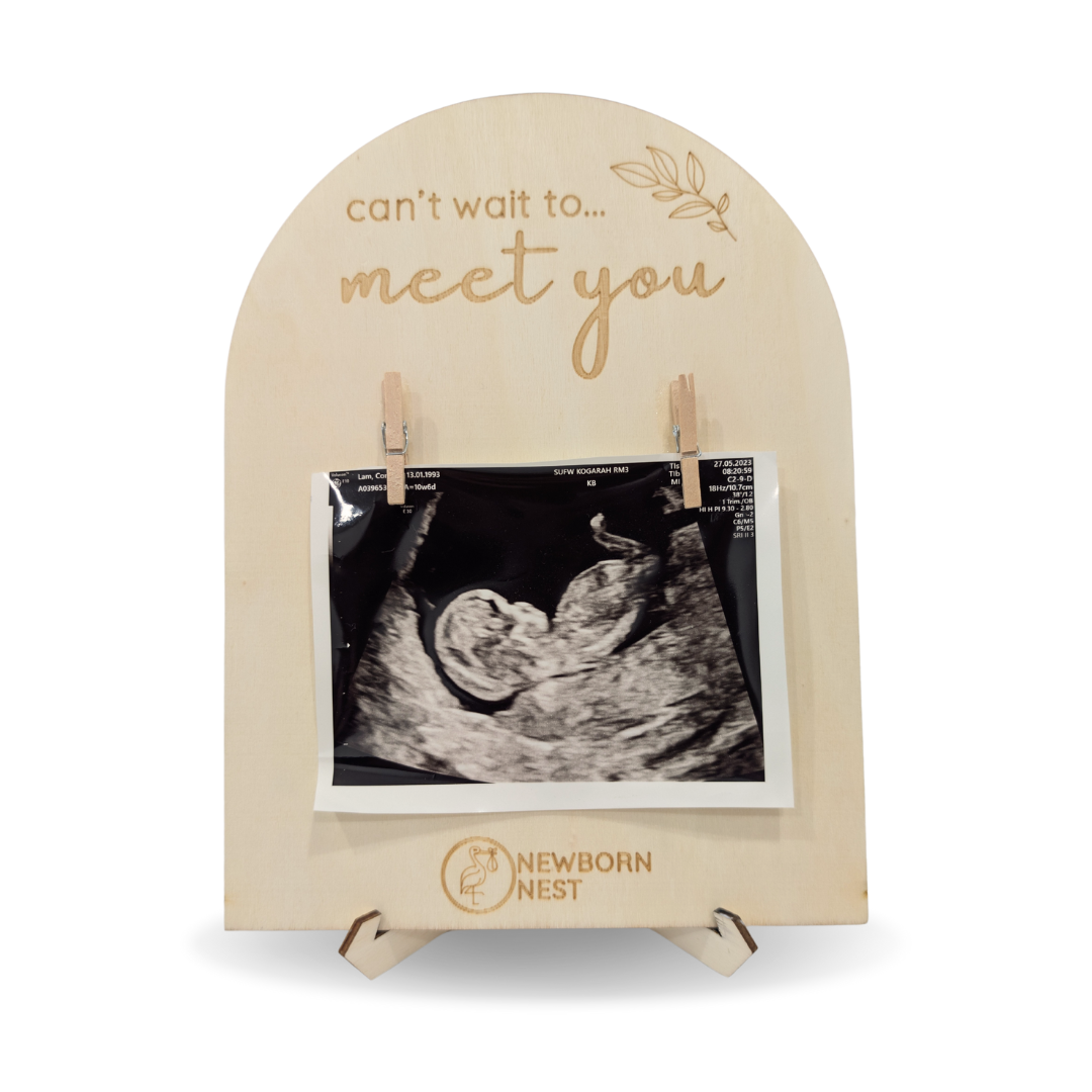 Ultrasound Photo Frame "Waiting to Meet You"