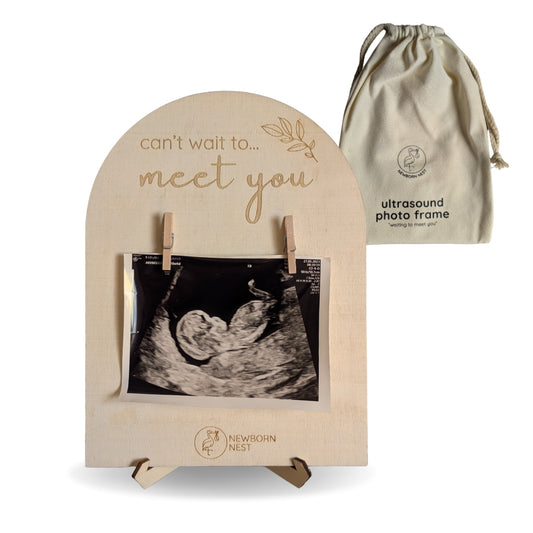 Ultrasound Photo Frame "Waiting to Meet You"