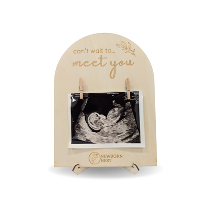 Ultrasound Photo Frame "Waiting to Meet You"